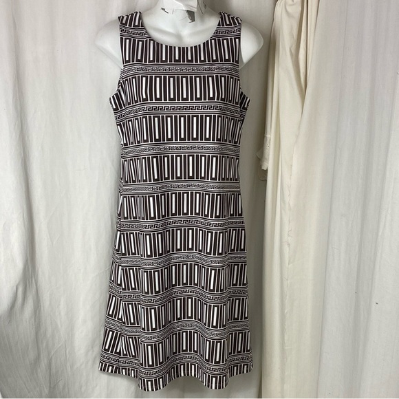 Jude Connally Katie Jude Cloth Dress-Decorative Fan Black/White main image 0